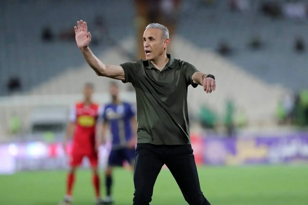 عصبانیت شدید گل‌محمدی از یک بازیکن پرسپولیس