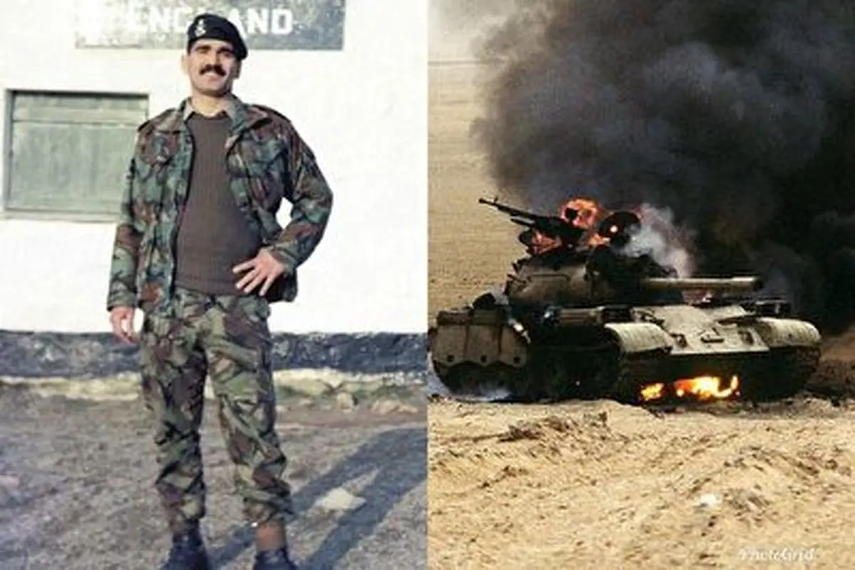 شهید «محمدعلی صفا»، شکارچی قهار تانک های عراقی+ فیلم