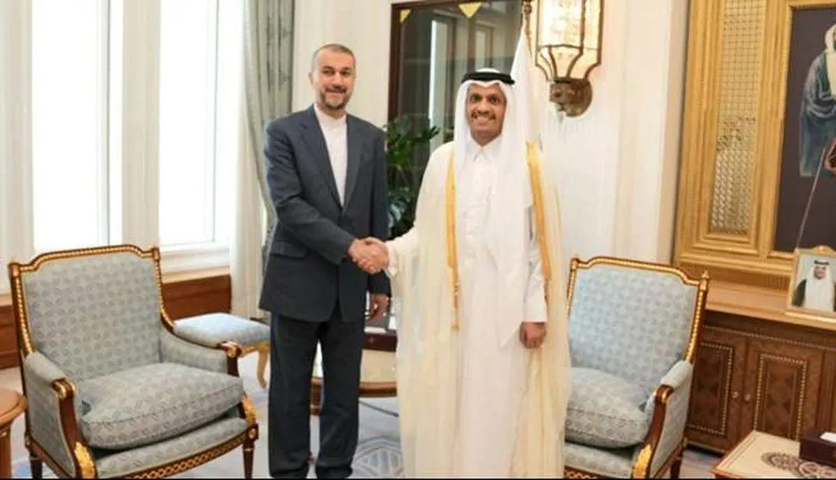 امیرعبداللهیان با همتای قطری دیدار کرد