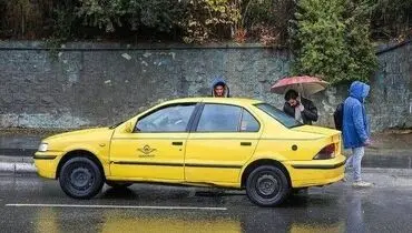 افزایش ۱۵ درصدی کرایه ها در روزهای بارانی