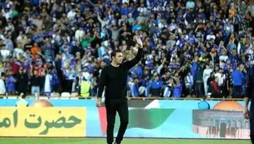سنگ تمام استقلال و اوساسونا برای جواد نکونام+ عکس