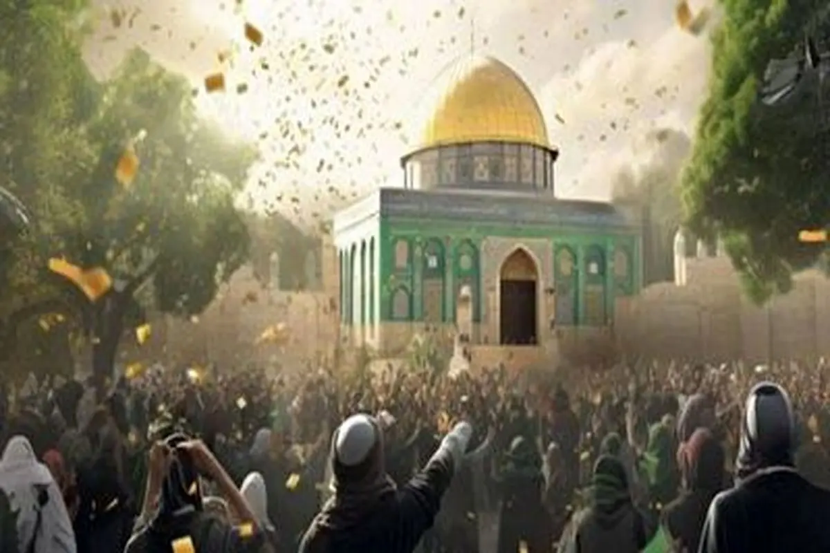 صحنه‌ای زیبا از فریاد آزادی فلسطین در تورنتوی کانادا+ فیلم