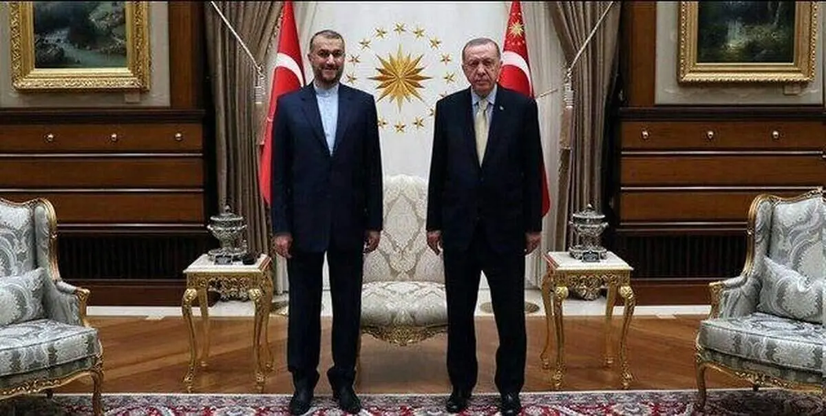 رایزنی وزیر امور خارجه با رئیس جمهور ترکیه