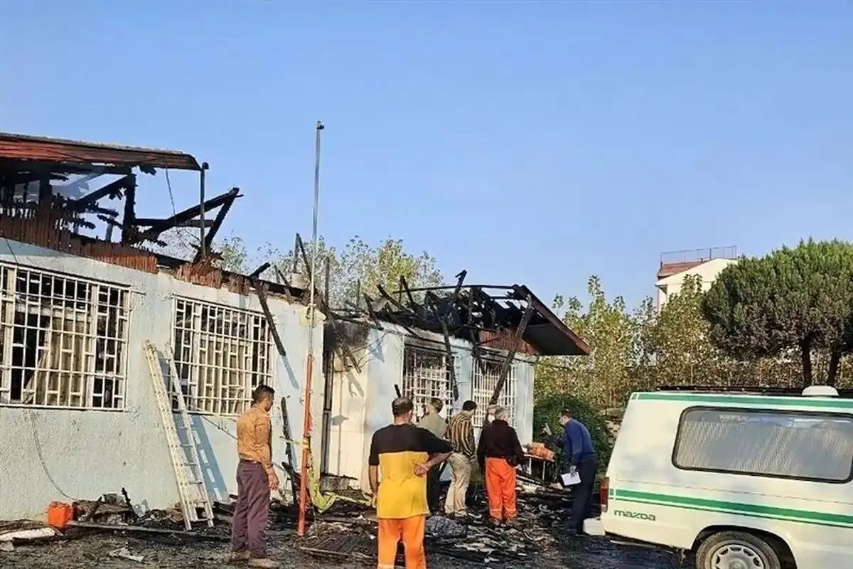پدر یکی از قربانیان کمپ لنگرود: ماشین آتشنشانی آب نداشت!