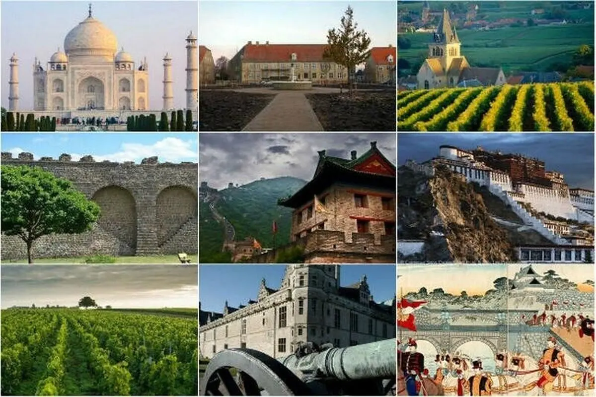 کدام کشورها بیشترین تعداد میراث جهانی را در دنیا دارند؟