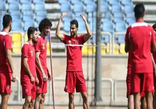گل اول پرسپولیس به مس رفسنجان با قیچی برگردان زاهدی+ فیلم