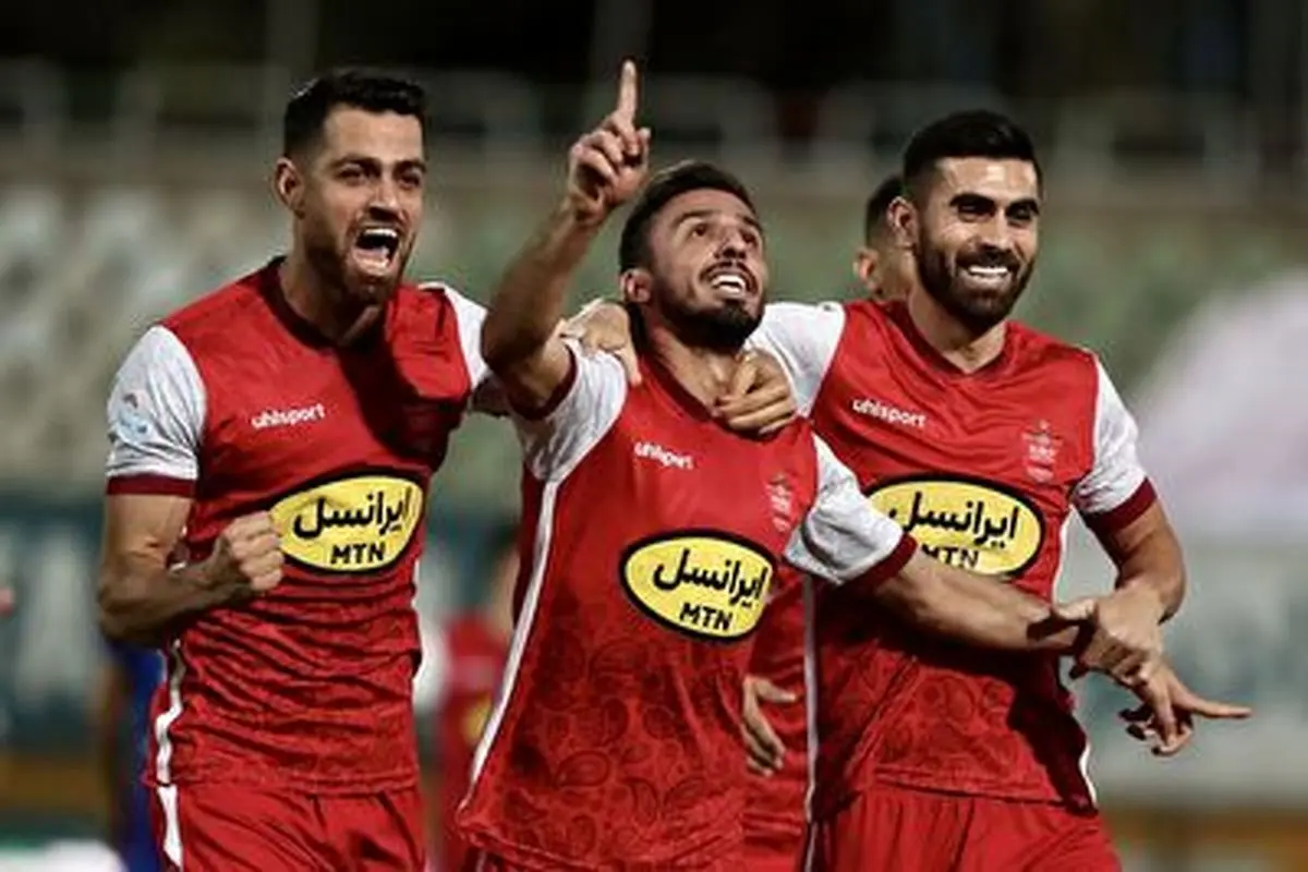 گل اول پرسپولیس به استقلال تاجیکستان+فیلم