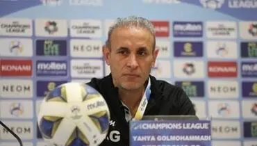 اظهارات تند گل محمدی پس از بازی امشب پرسپولیس