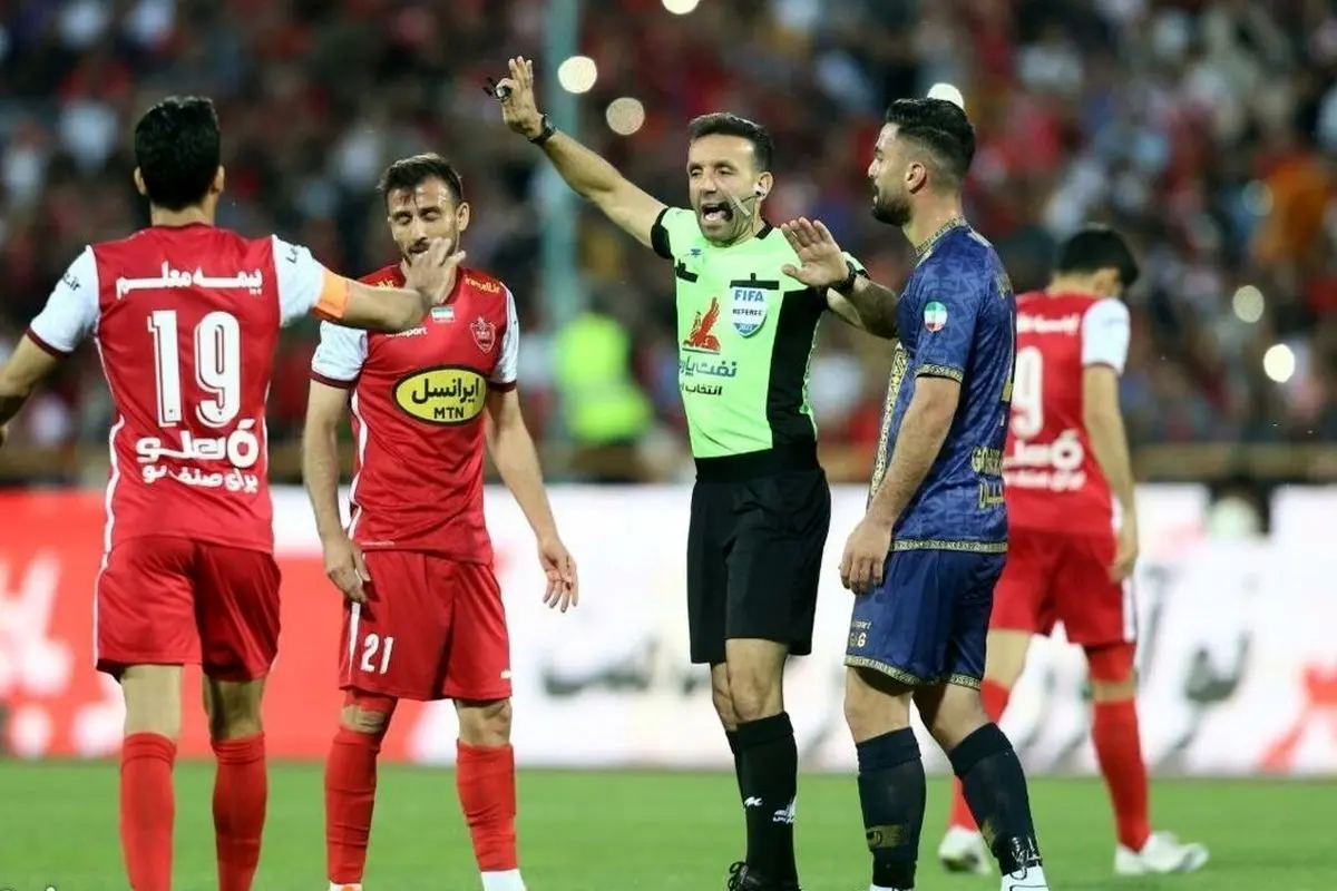 داوران پرسپولیس و استقلال مشخص شدند