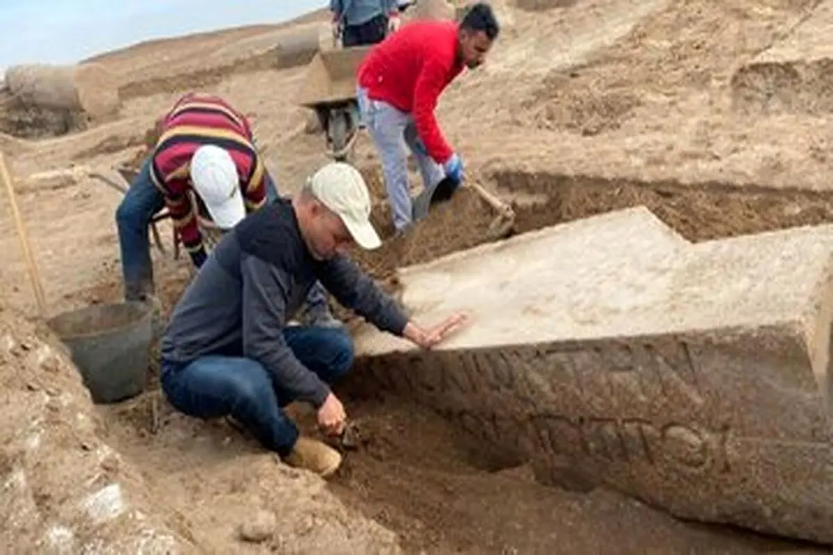 کشف جدید باستان‌شناسان در عراق؛ مجسمه ای شگفت انگیز+ عکس