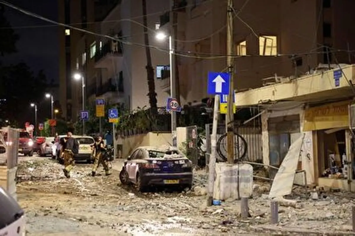 حمله موشکی القسام به تل آویو+ فیلم