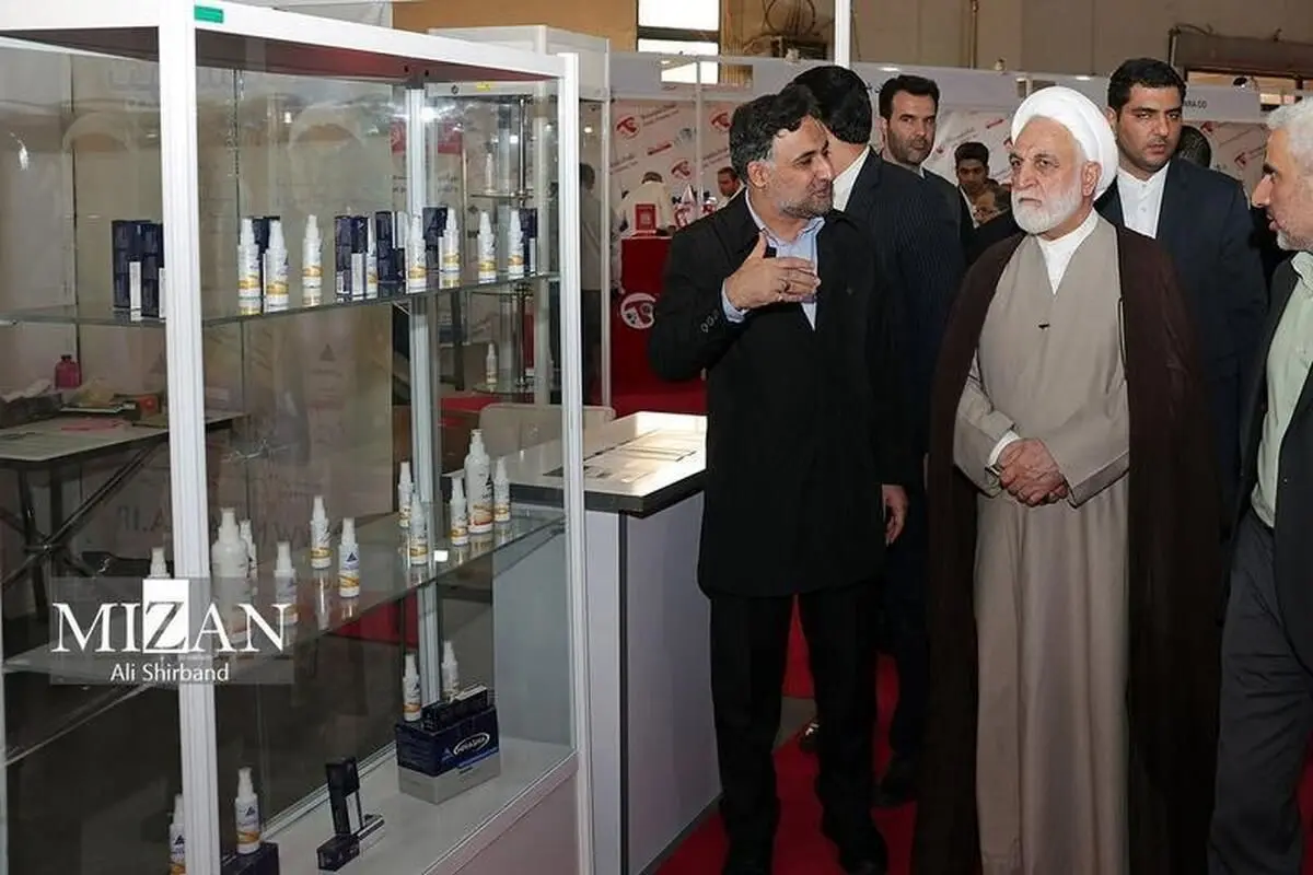 بازدید مساله محور رئیس قوه قضاییه از چهاردهمین نمایشگاه فناوری نانو در راستای کمک به توسعه فعالیتهای شرکتهای دانشبنیان