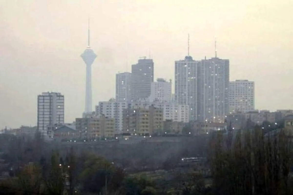 افزایش غلظت آلایندههای جوی در تهران