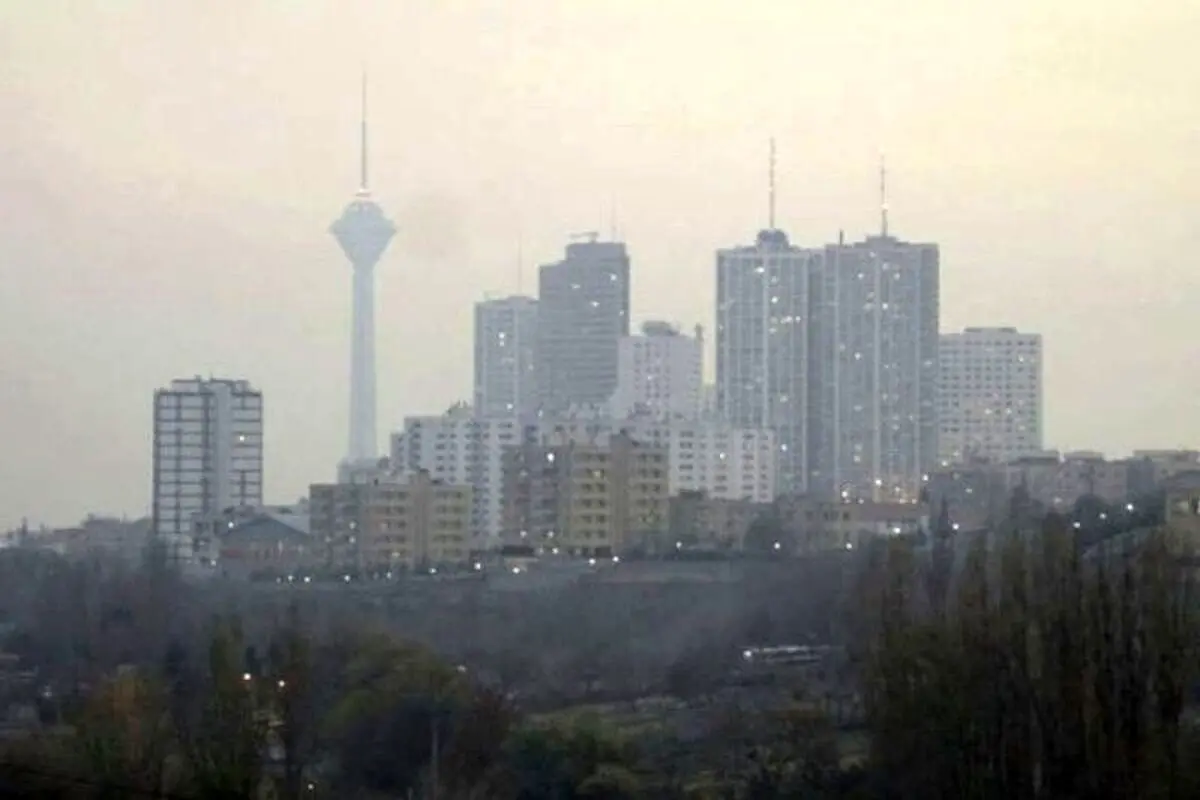  افزایش غلظت آلاینده‌های جوی در تهران