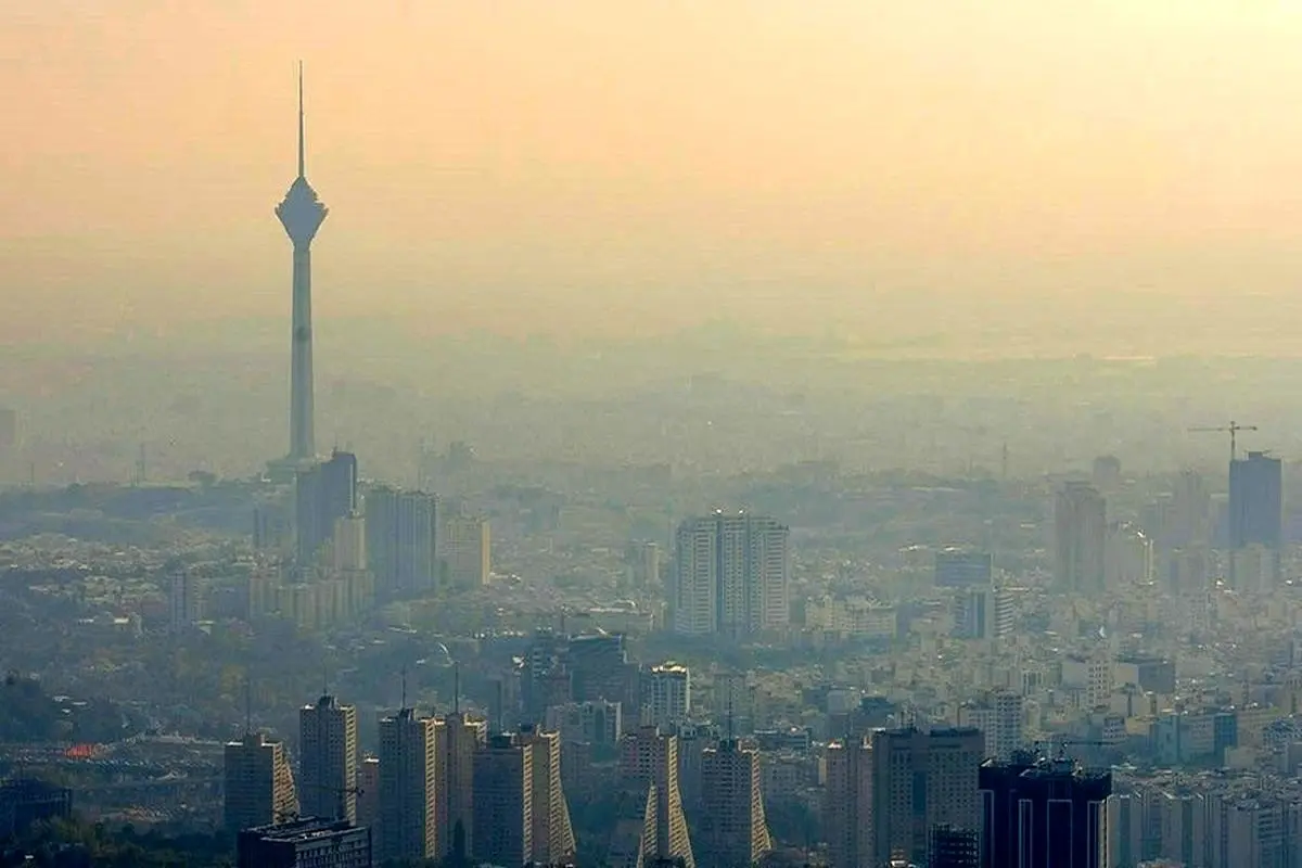 تهران در وضعیت قرمز آلودگی+عکس