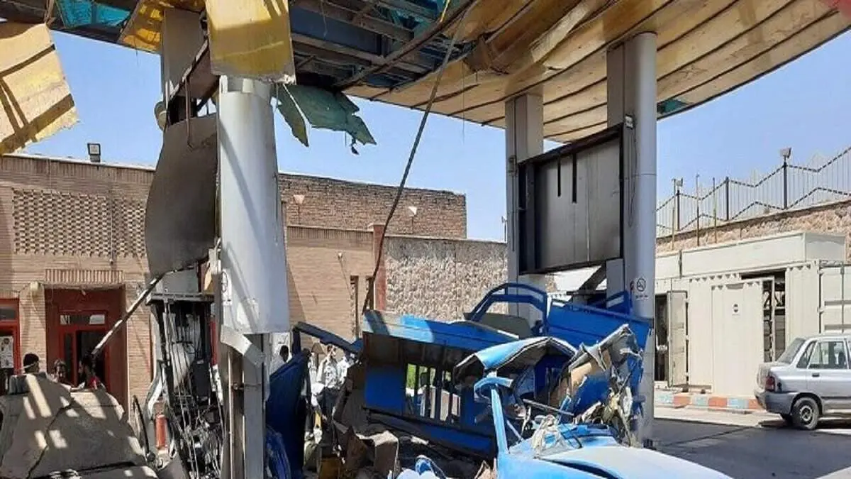 انفجار مرگبار جایگاه CNG میدان گیل رشت+ جزئیات