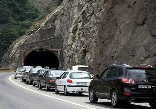 جاده چالوس بسته شد