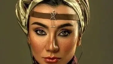 فتوشات‌های جدید خاطره حاتمی با لباس‌هایی خاص