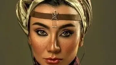 فتوشات‌های جدید خاطره حاتمی با لباس‌هایی خاص