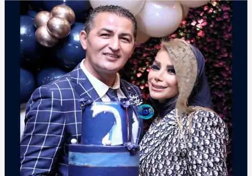 پرویز برومند بیستمین سالگرد ازدواج خود و همسرش را جشن گرفت /ویدیو 