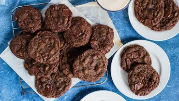 طرز تهیه کوکی شکلاتی
