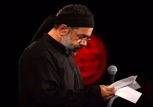 مداحی حاج محمود کریمی در شب تاسوعا: ایران ای سرای امید + فیلم