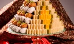 طرز تهیه شیرینی لوز یزدی مخصوص عید نوروز+ فیلم