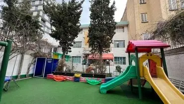 لحظه انفجار مهدکودکی در تهران در جنگ 12 روزه + فیلم