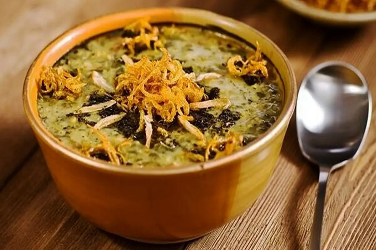 طرز تهیه آش اصیل گندم یزد