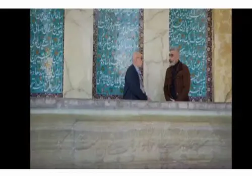 علی مصفا و شیدا یوسفی پور در یک قاب!