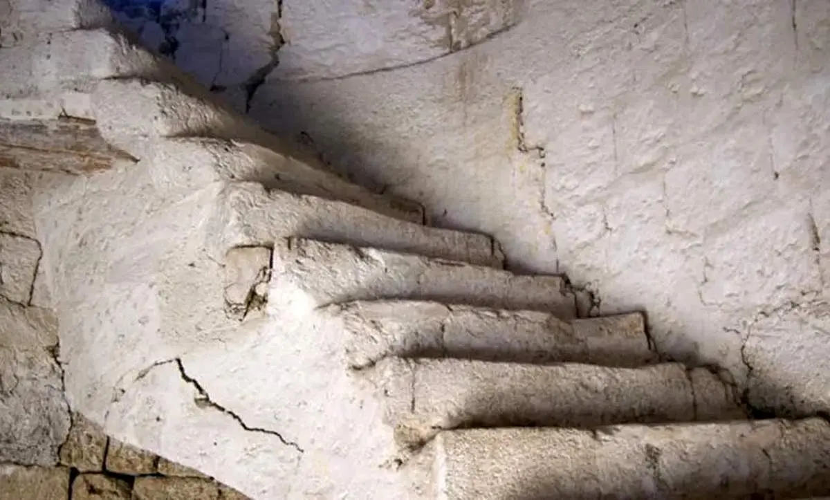 کشف تصادفی یک پلکان رومی متعلق به ۲,۰۰۰ سال 