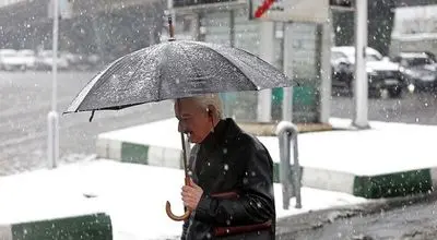 بارش برف و باران در ۱۶ استان/ هشدار کاهش محسوس دما