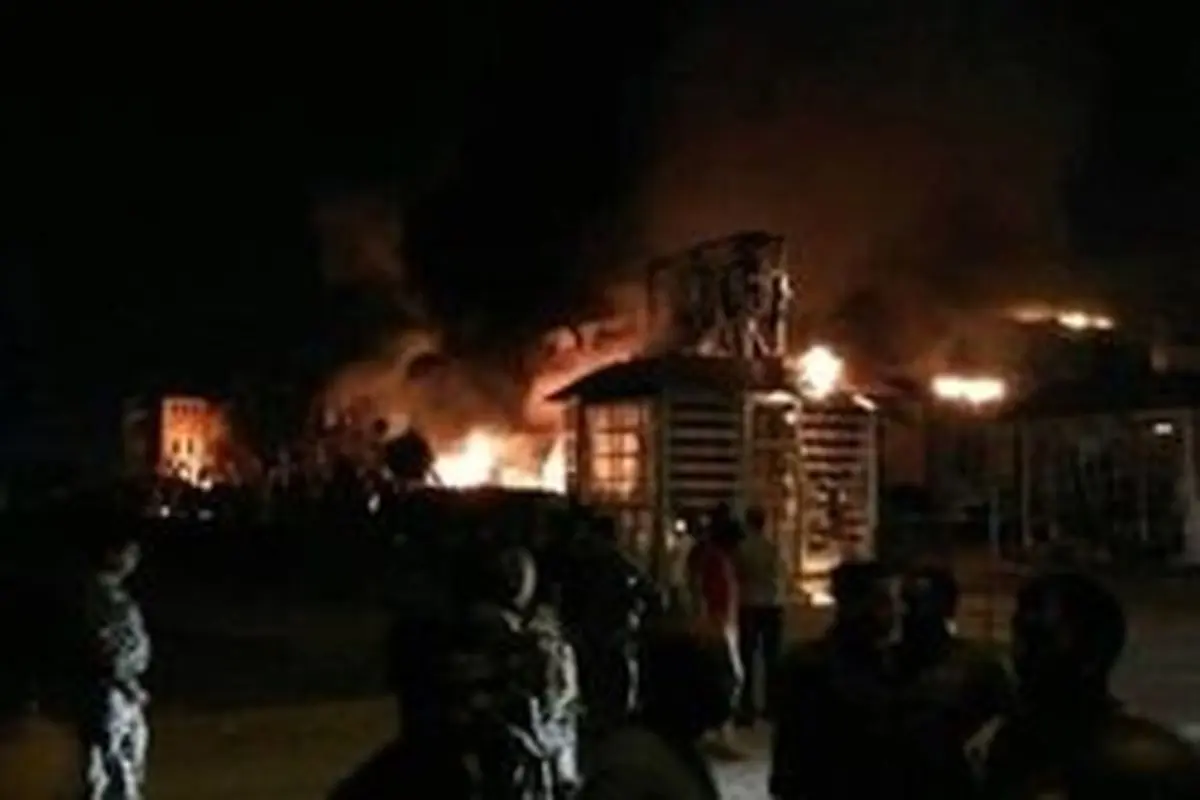 آتش‌سوزی مهیب در لبنیات؛ «میهن» منفجر شد + فیلم