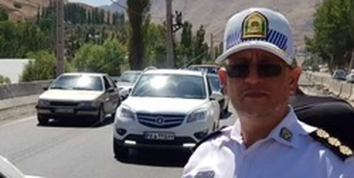 ترافیک سنگین در محور چالوس