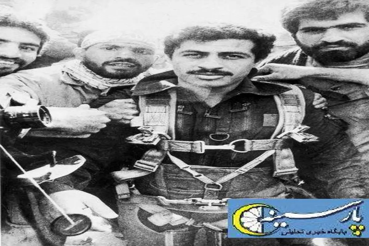 عکس: اسارت خلبان عراقی توسط رزمندگان ایرانی/1361