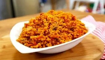 طرز تهیه بلغور پلو با لوبیا سبز