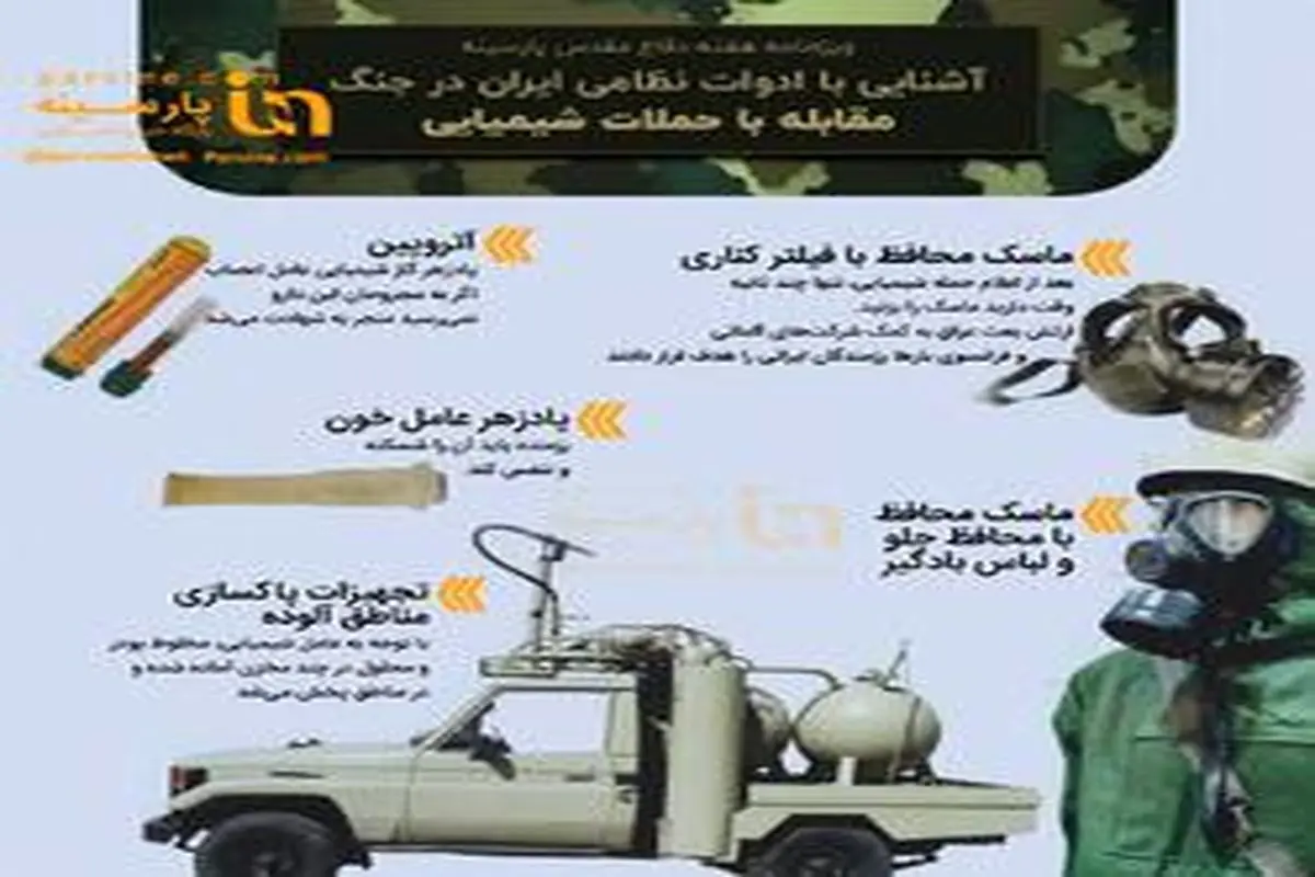 آشنایی با ادوات نظامی ایران در جنگ (۵)+اینفوگرافی