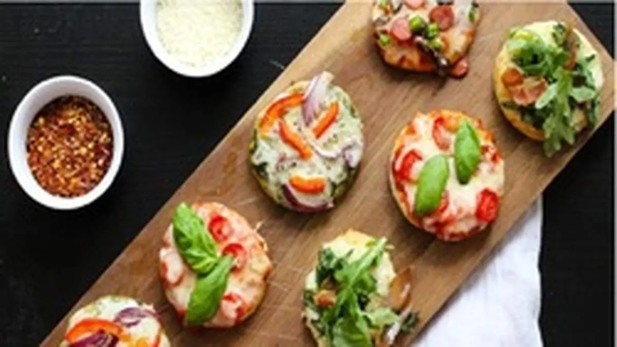 طرز تهیه مینی پیتزا مخصوص مهمانی ها
