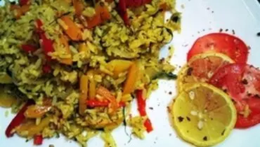 طرز تهیه فلفل پلوی خوشمزه و متفاوت