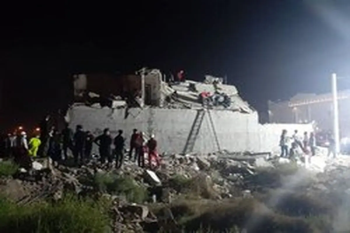 انفجار واحد مسکونی در اهواز با یک کشته و چهار مصدوم + فیلم