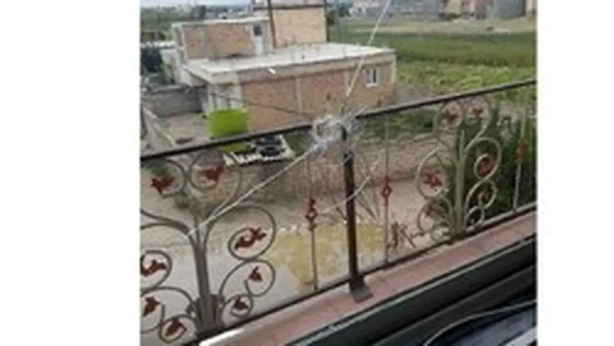 وحشت ایرانی ها در شهر مرزی اصلاندوز از اصابت موشک های جنگ آذربایجان و ارمنستان+ فیلم