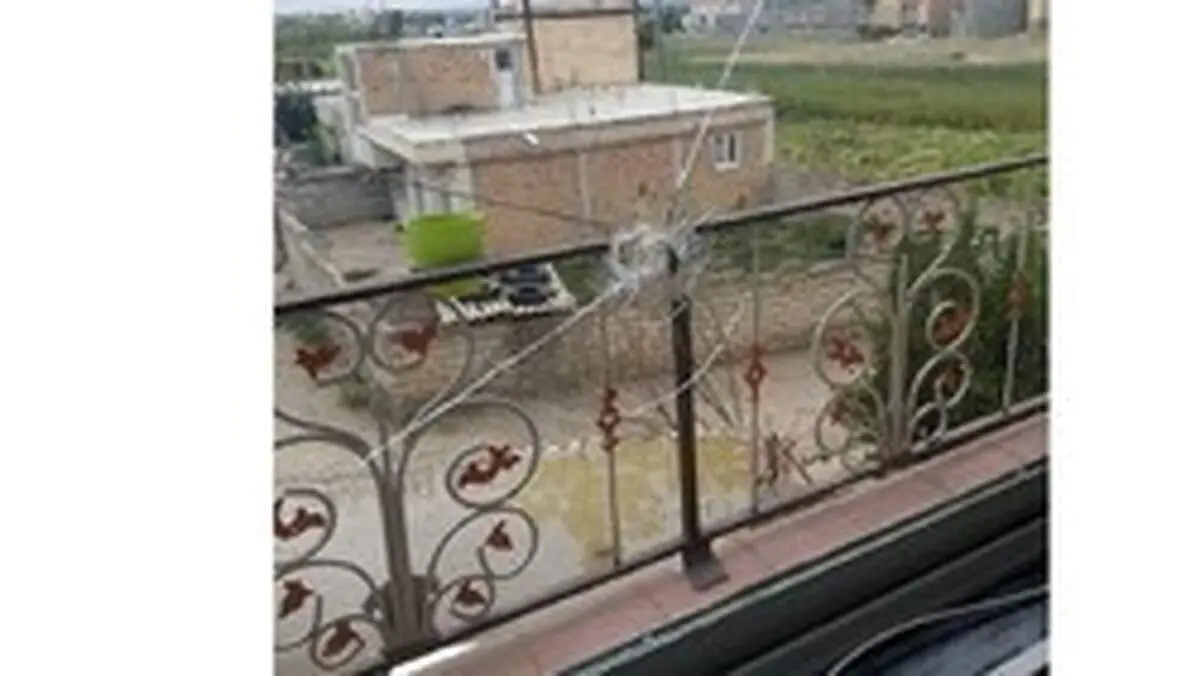 وحشت ایرانی ها در شهر مرزی اصلاندوز از اصابت موشک های جنگ آذربایجان و ارمنستان+ فیلم