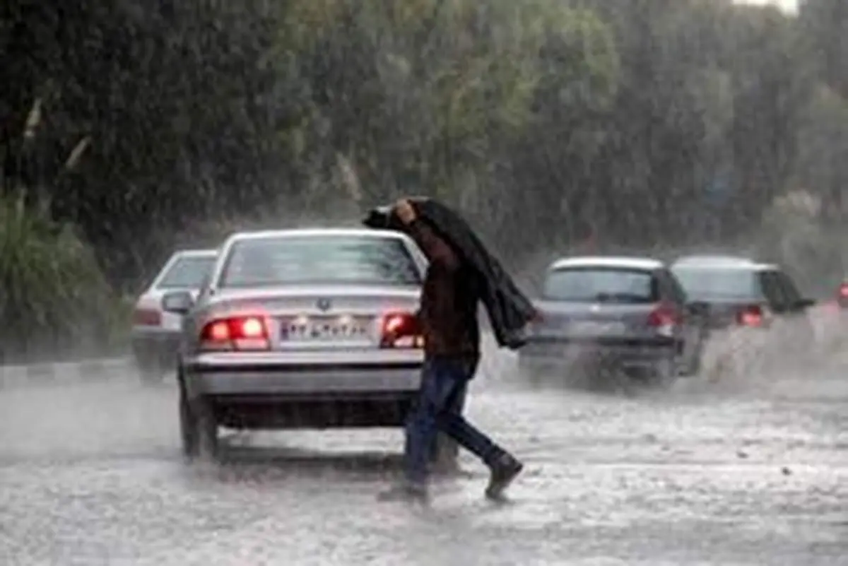 هشداروقوع رگبار و رعد و برق در نوار شمالی کشور