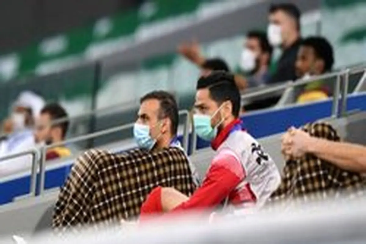 پاسخ قطریها به منتقدان جام جهانی با عکس نیمکت پرسپولیس!