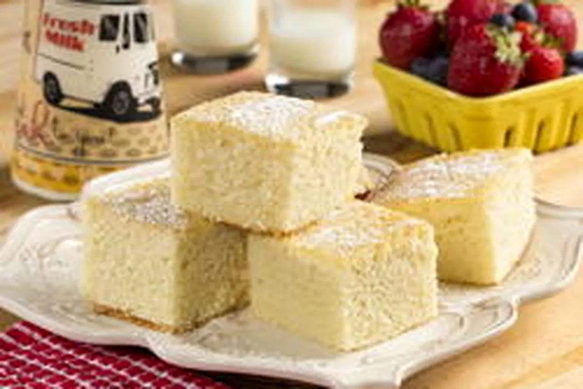 طرز تهیه کیک شیری