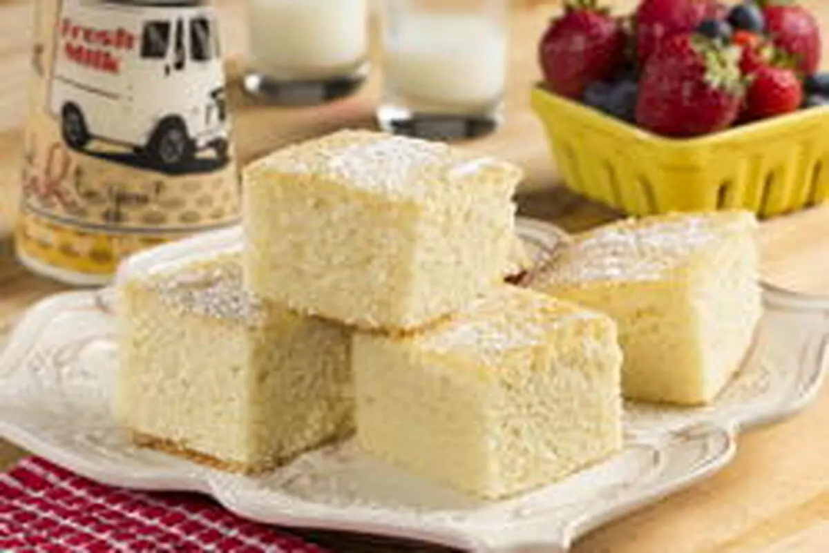 طرز تهیه کیک شیری