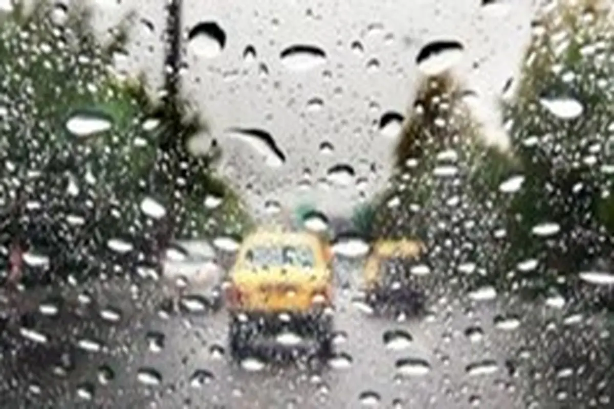 ترافیک سنگین در ورودی تهران / بارش باران در ۳ استان