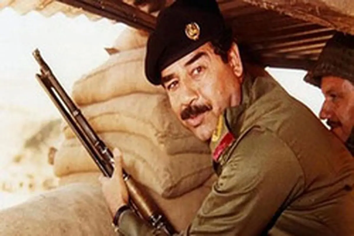 شلیک اولین توپ به سمت ایران توسط صدام و آغاز جنگ تحمیلی + فیلم
