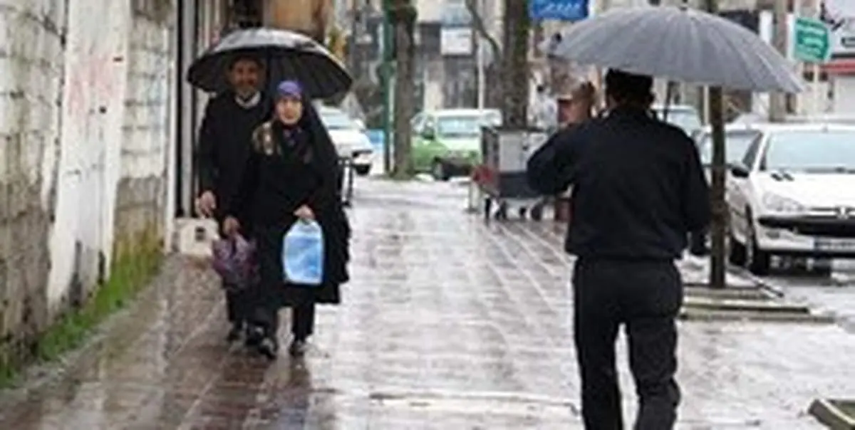 هشدار وقوع بارش باران در برخی مناطق کشور/ افزایش نسبی دما در سواحل خزر