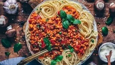 طرز تهیه بولونیز عدس، غذای گیاهی خوشمزه